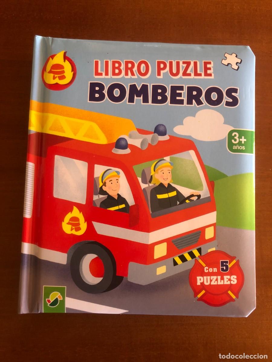 Libros de segunda mano: Libro puzle bomberos