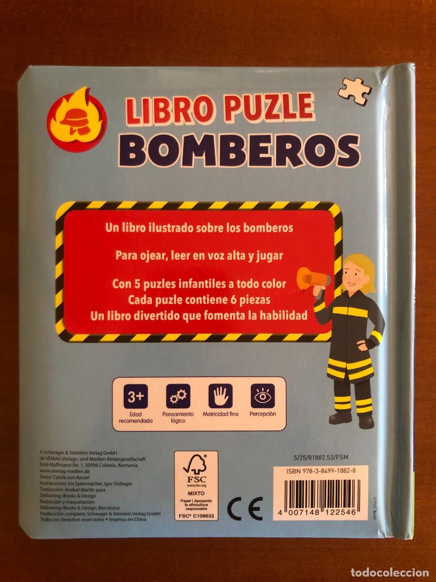 Libros de segunda mano: Libro puzle bomberos - Foto 3