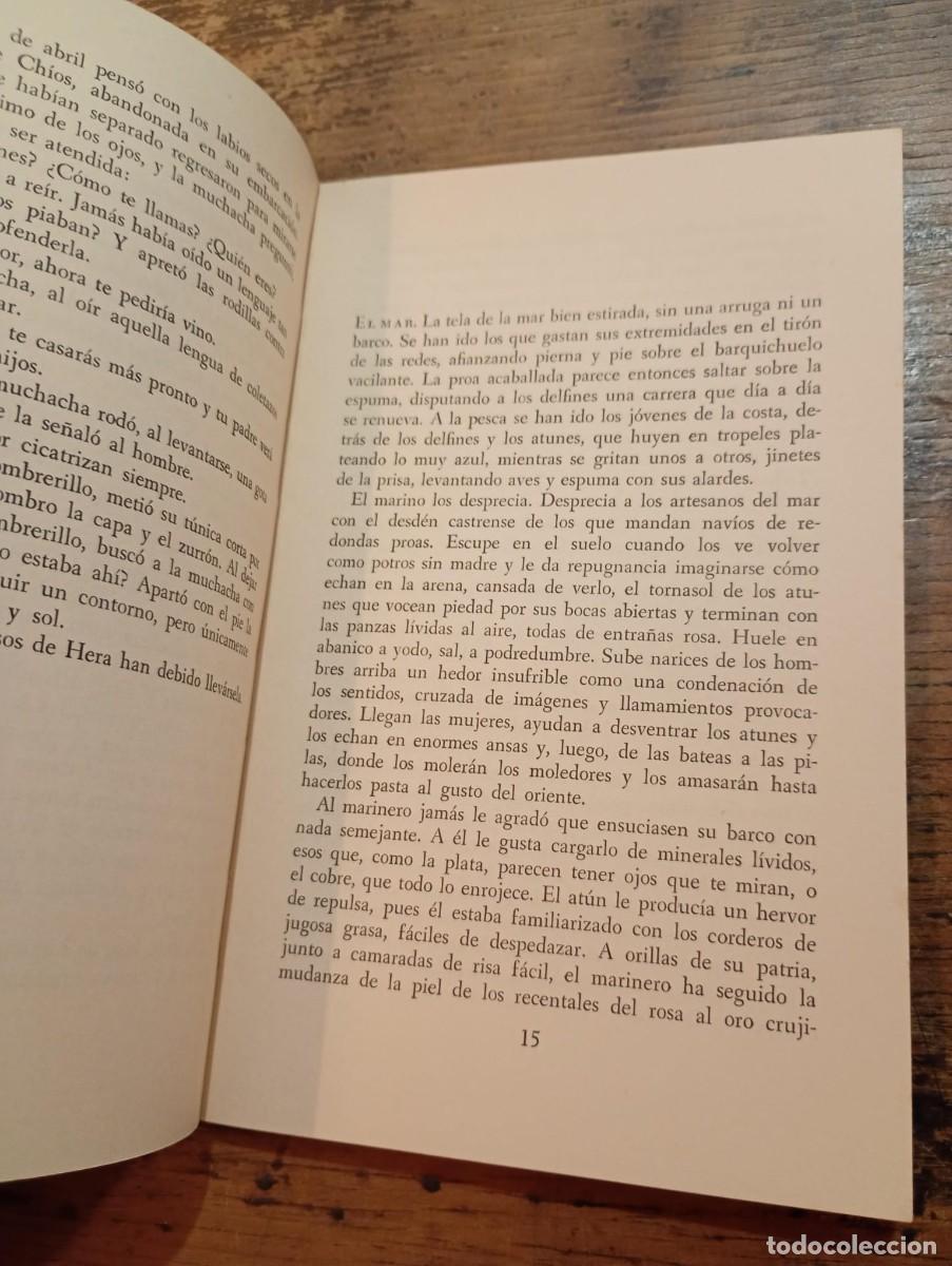 Libros de segunda mano: Menesteos, marinero de abril; M. T. Le&oacute;n - Foto 3