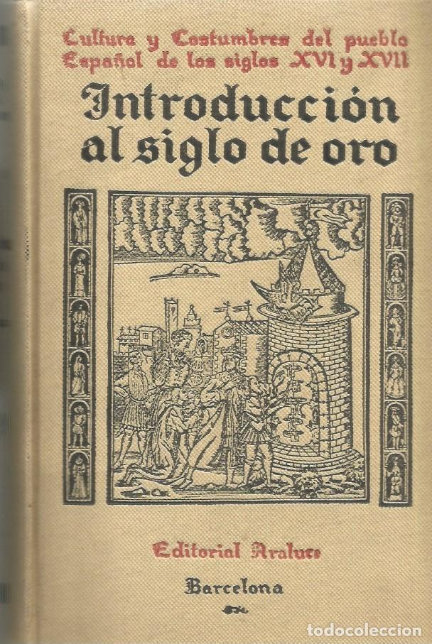 Libros de segunda mano: INTRODUCCI&Oacute;N AL ESTUDIO DEL SIGLO DE ORO-LUDWIG PFANDL - Foto 1