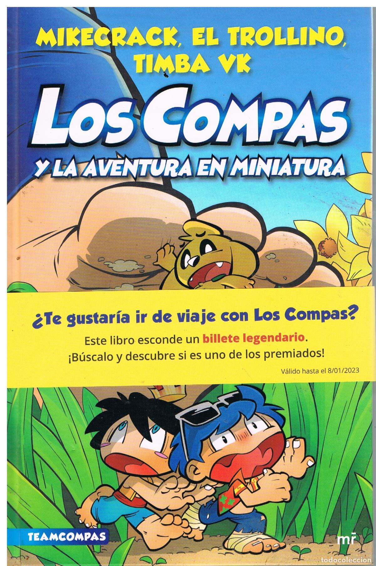 Libros de segunda mano: Compas 8. Los Compas y la aventura en Miniatura - Mikecrack El Trollino y Timba Vk
