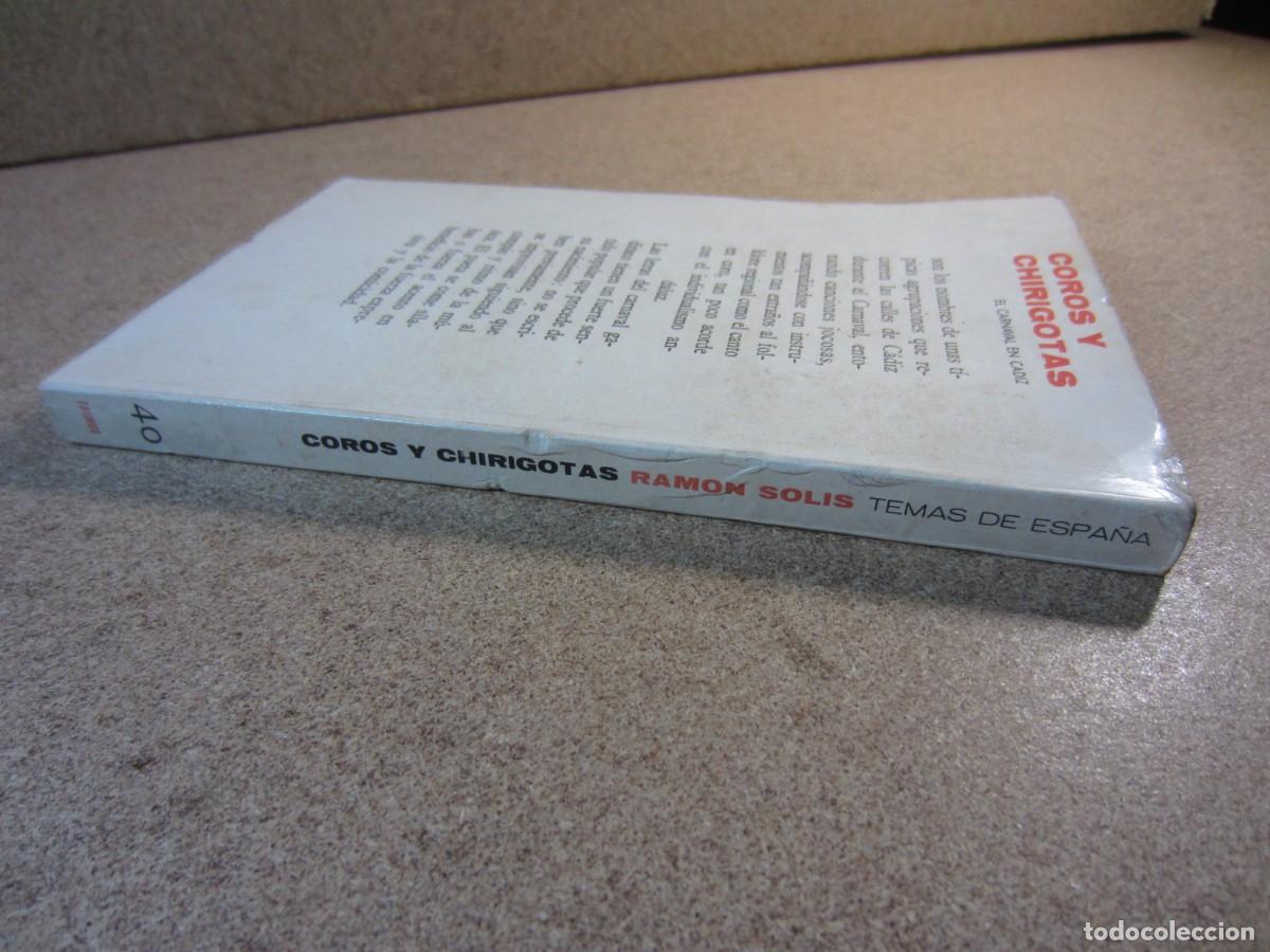 Libros de segunda mano: Coros y chirigotas. El Carnaval en C&aacute;diz (1966 Ramon Solis) - Foto 4