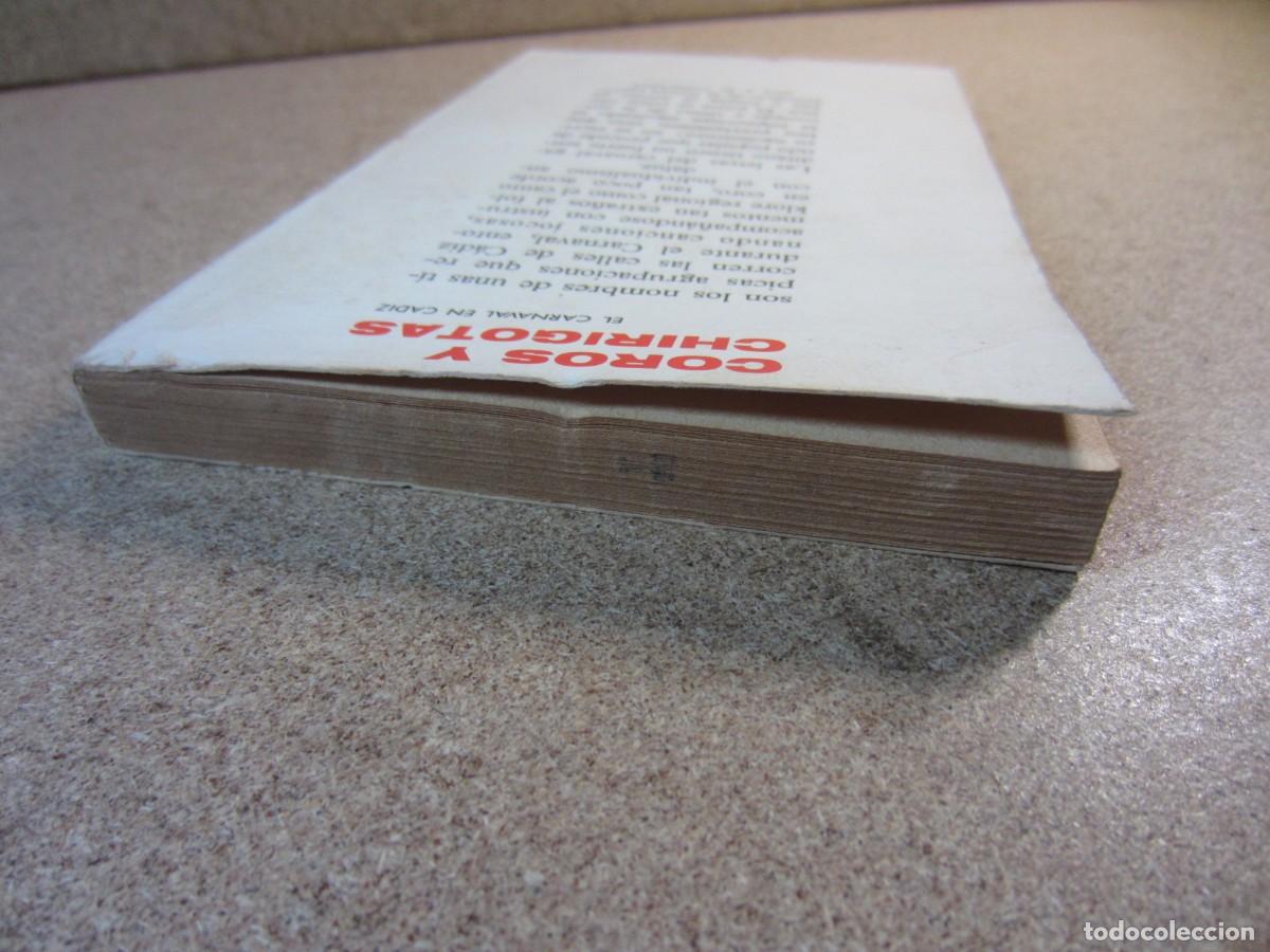 Libros de segunda mano: Coros y chirigotas. El Carnaval en C&aacute;diz (1966 Ramon Solis) - Foto 5