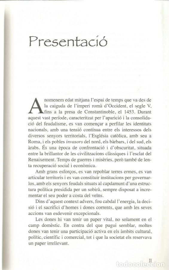 Libros de segunda mano: CATALANES MED&Iacute;EVALS - ELISENDA ALBERT&Iacute; - Foto 3
