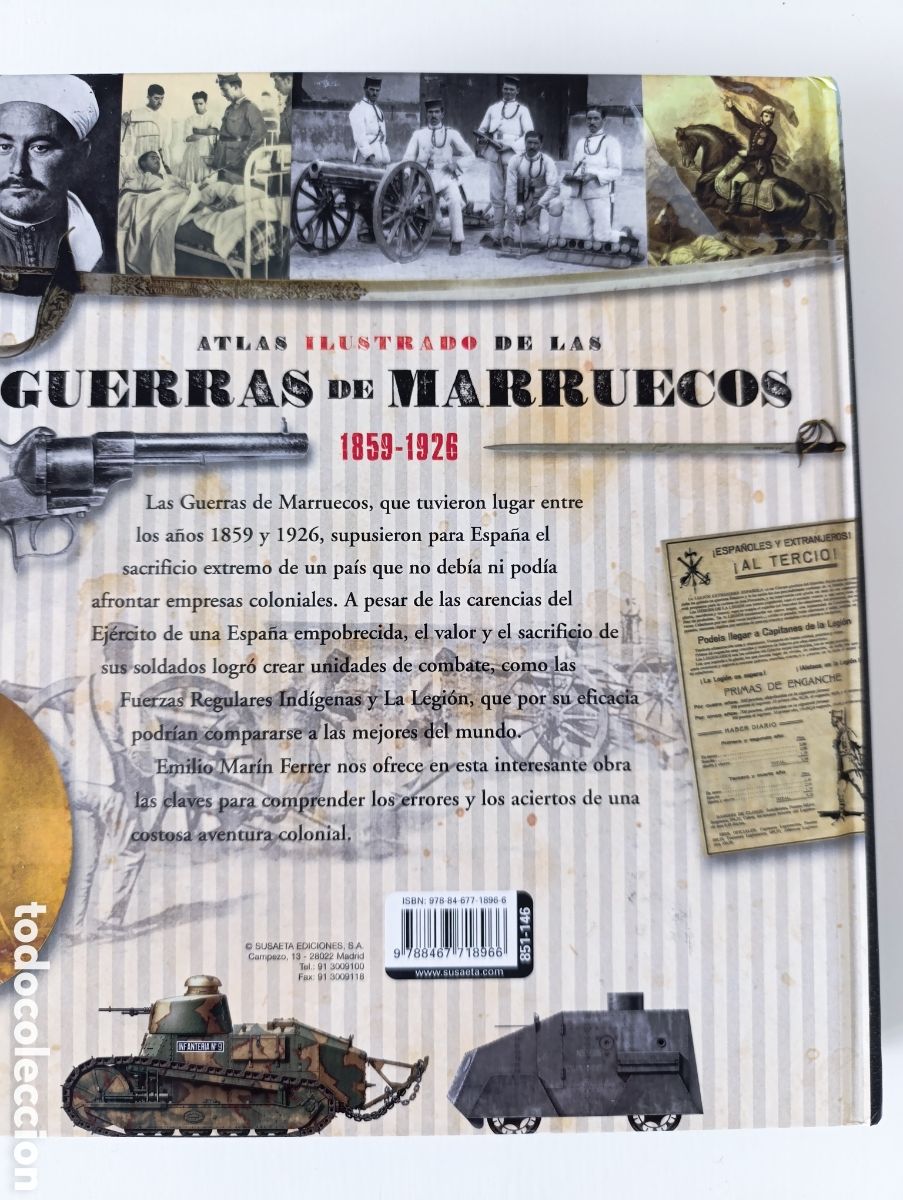 Libros de segunda mano: Atlas ilustrado de Guerras de Marruecos - Foto 3