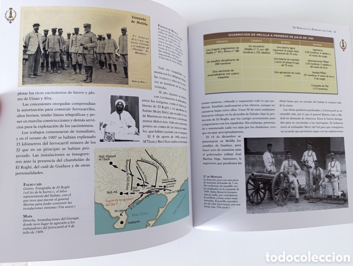 Libros de segunda mano: Atlas ilustrado de Guerras de Marruecos - Foto 11