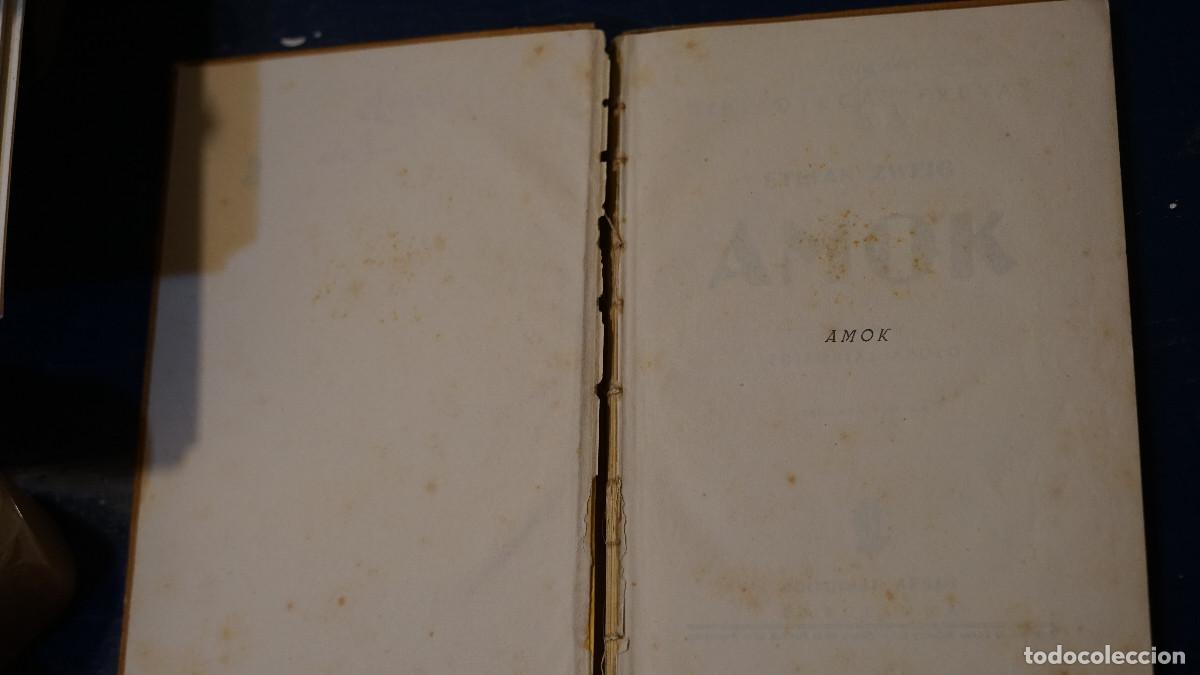 Libros de segunda mano: Stefan Zweig - Amok - Apolo - Foto 2