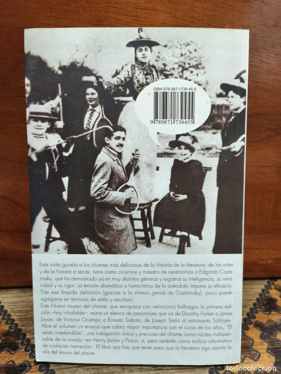 Libros de segunda mano: Edgardo Cozarinsky &ndash; Nuevo museo del chisme &ndash; La Bestia Equil&aacute;tera &ndash; 2013 - Foto 3