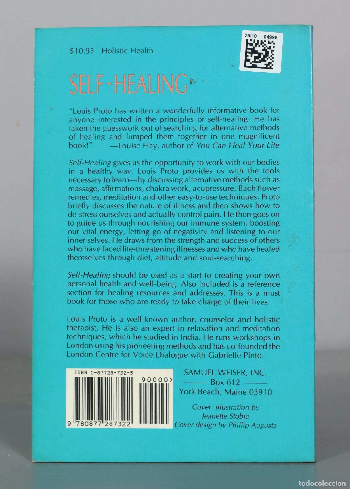 Libros de segunda mano: Self Healing - Louis Proto - Samuel Weiser - Foto 2