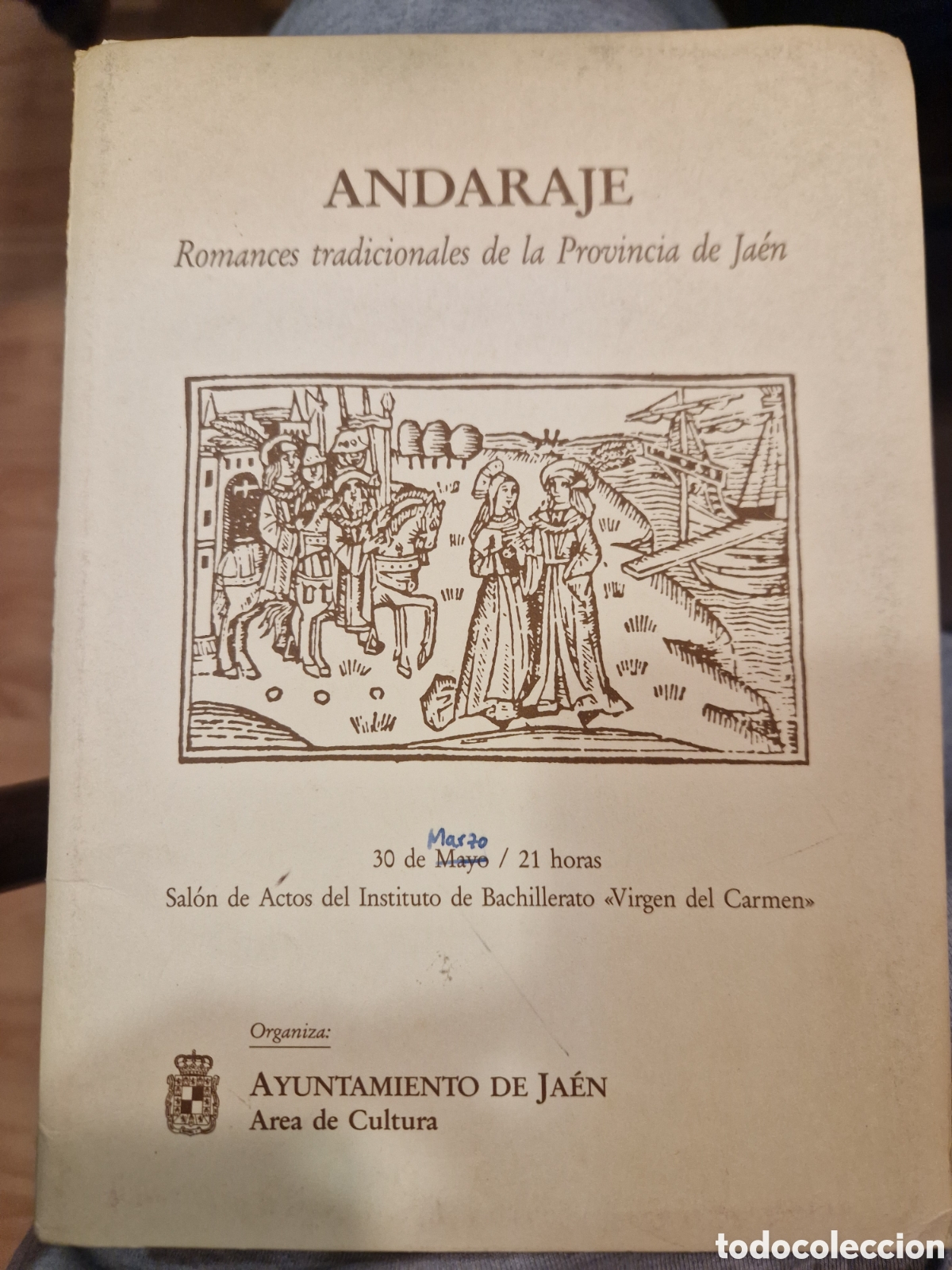 Libros de segunda mano: ANDARAJE: Romances tradicionales de la Provincia de Ja&eacute;n