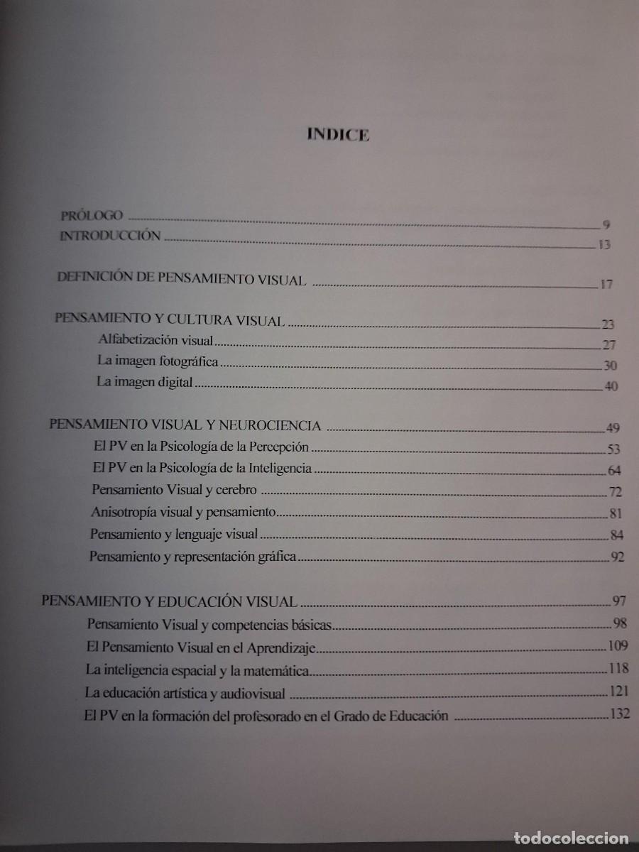 Libros de segunda mano: PENSAMIENTO VISUAL Y EDUCACI&Oacute;N - URCHEGUI BOCOS, PEDRO, - Foto 7