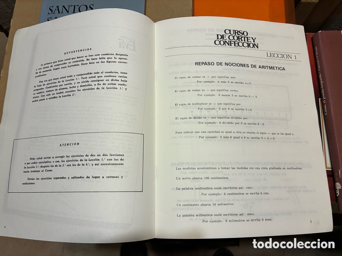 Libros de segunda mano: CURSO DE CORTE Y CONFECCI&Oacute;N EVA. COMPLETO!!! - Foto 8