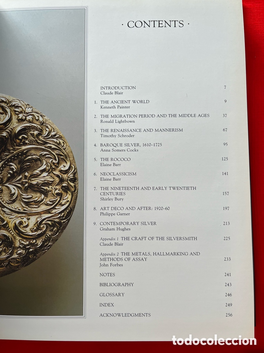 Libros de segunda mano: Libro The History of Silver - General Editor - Claude Blair - Foto 6