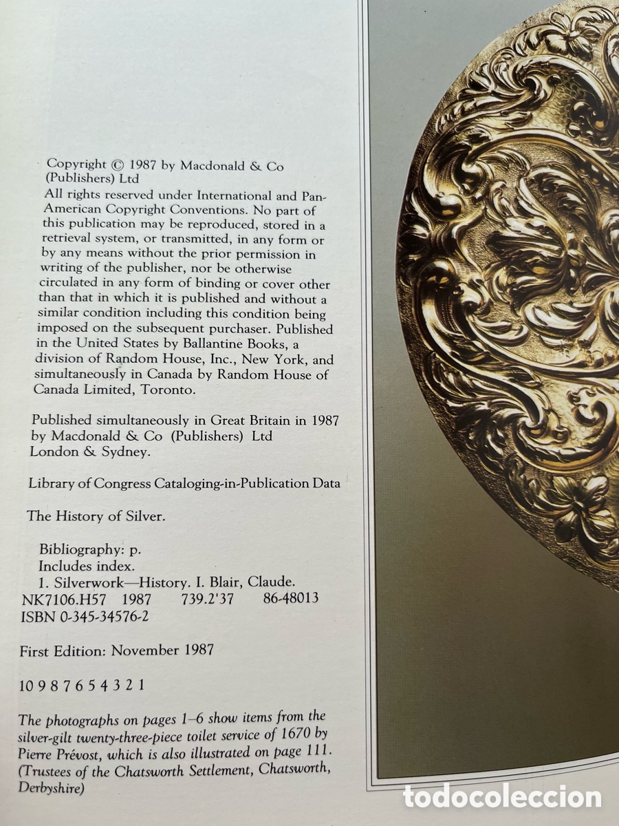 Libros de segunda mano: Libro The History of Silver - General Editor - Claude Blair - Foto 7