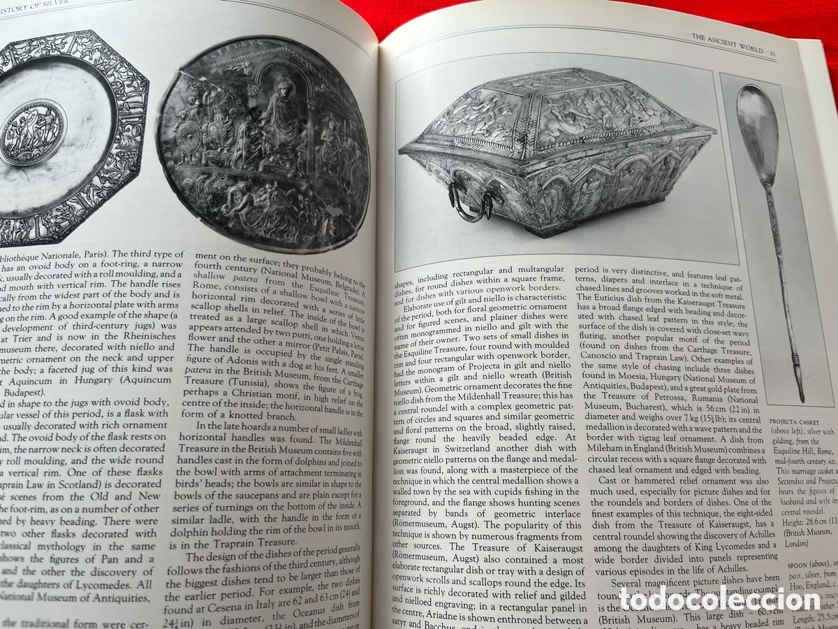 Libros de segunda mano: Libro The History of Silver - General Editor - Claude Blair - Foto 9
