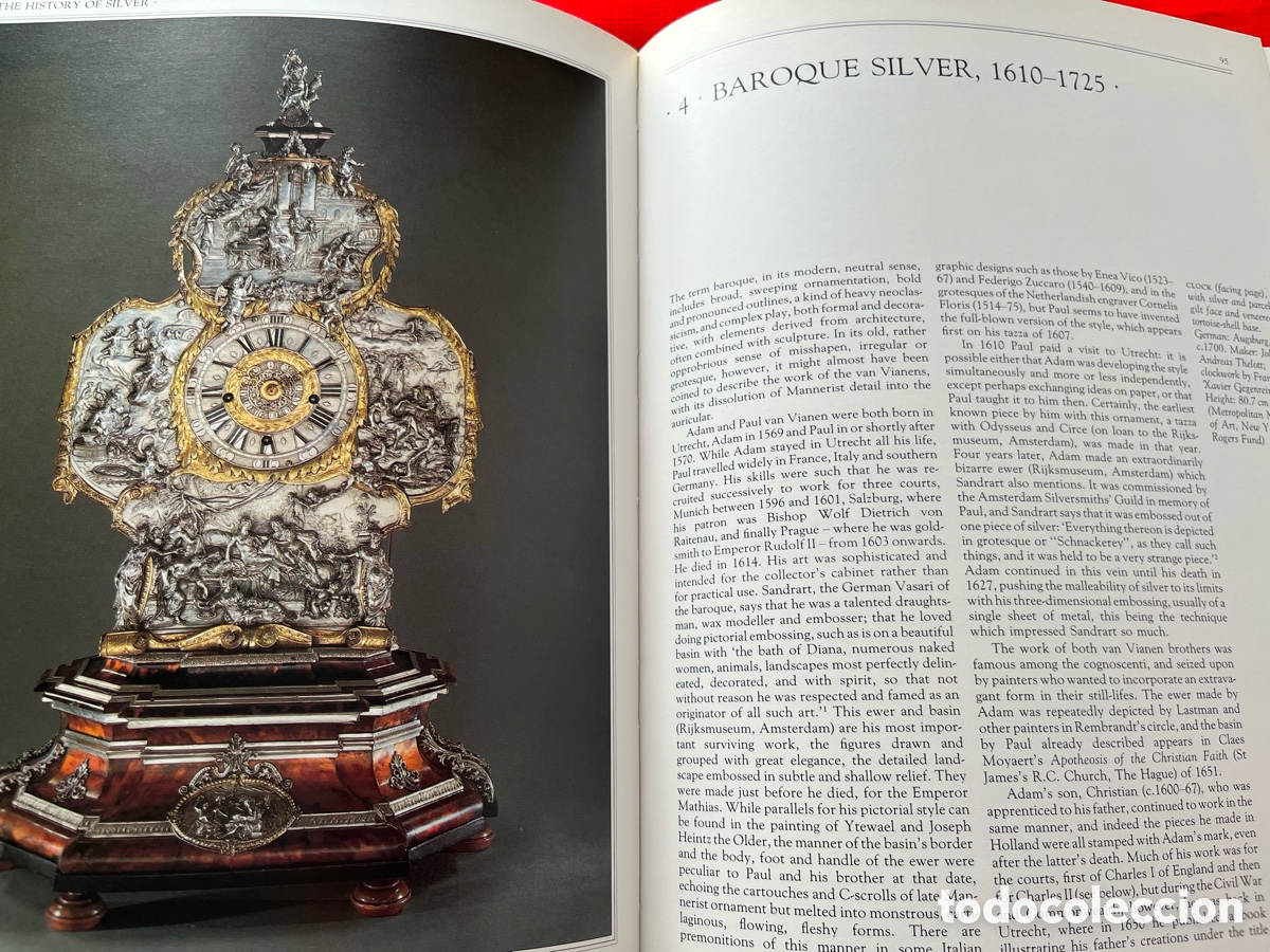 Libros de segunda mano: Libro The History of Silver - General Editor - Claude Blair - Foto 11