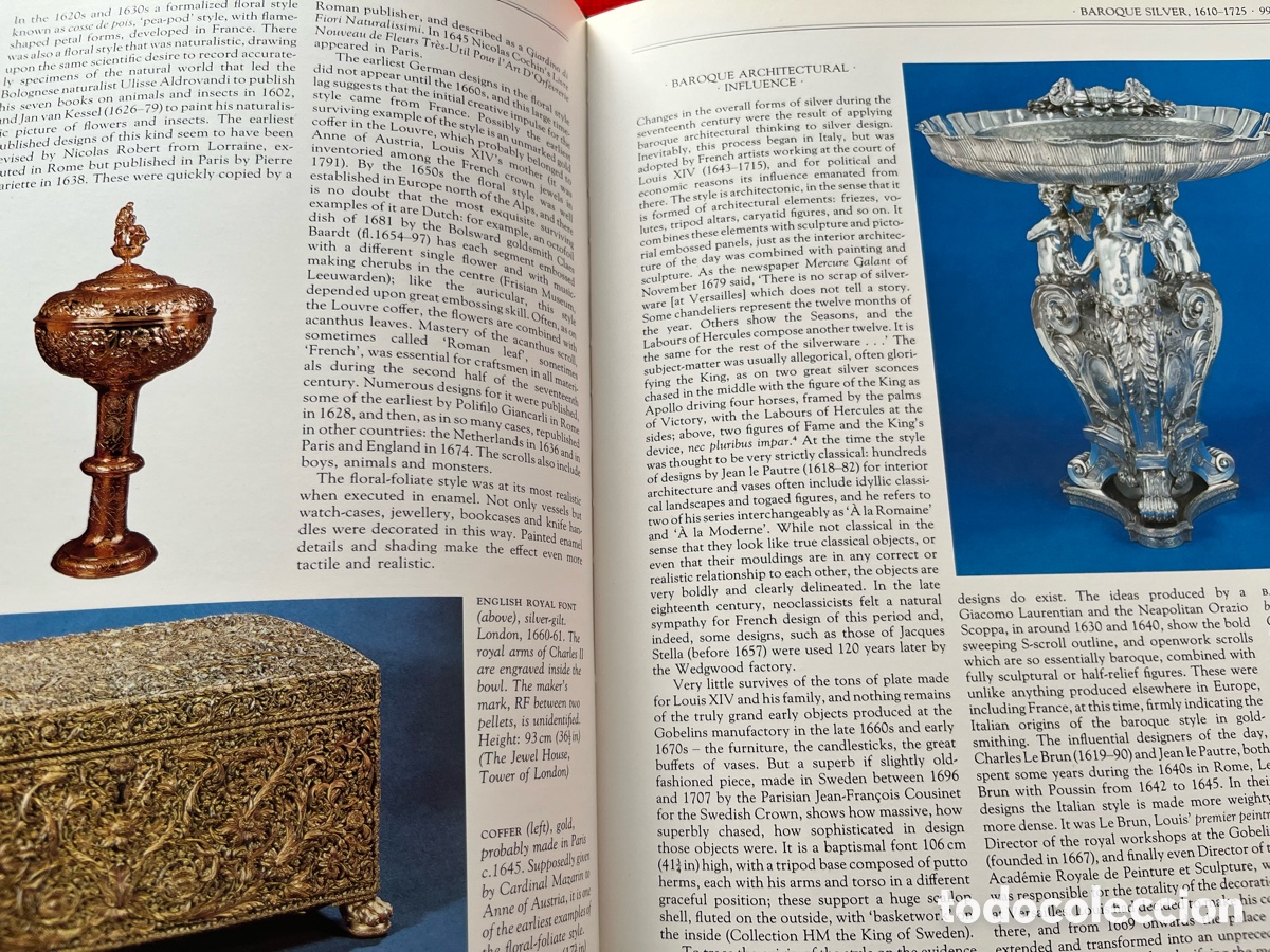 Libros de segunda mano: Libro The History of Silver - General Editor - Claude Blair - Foto 12