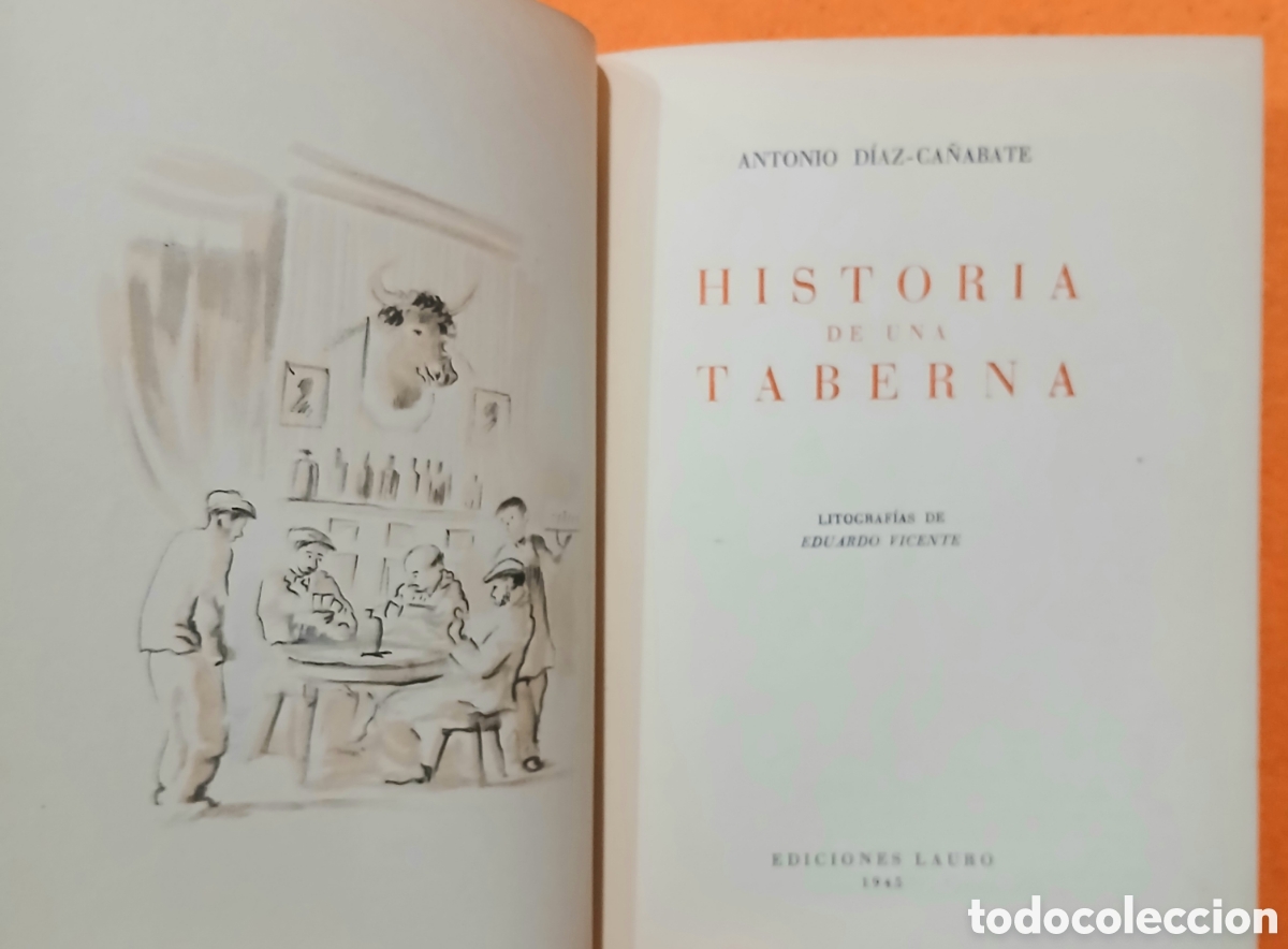 Libros de segunda mano: Historia de una taberna - Foto 2