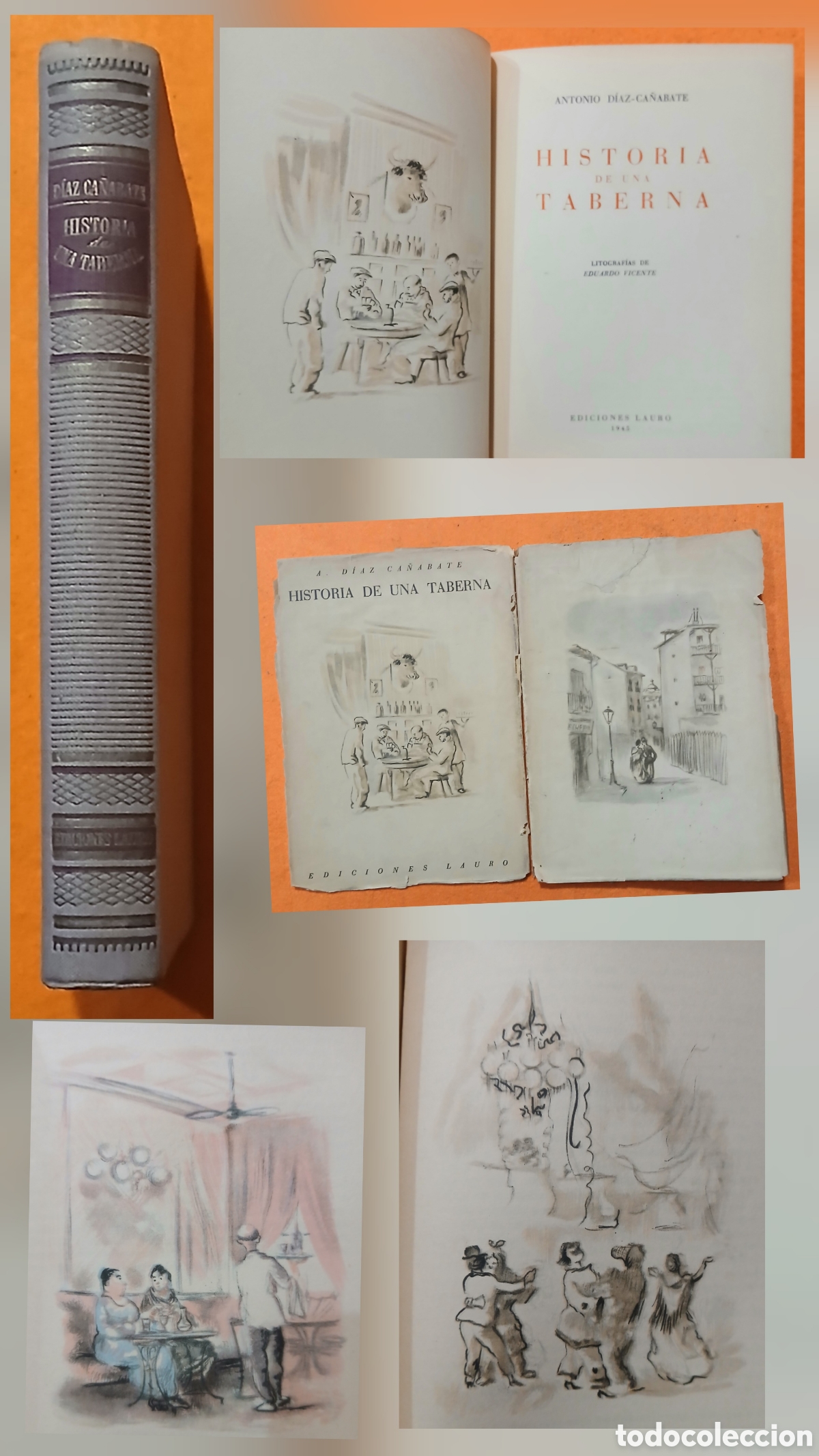 Libros de segunda mano: Historia de una taberna
