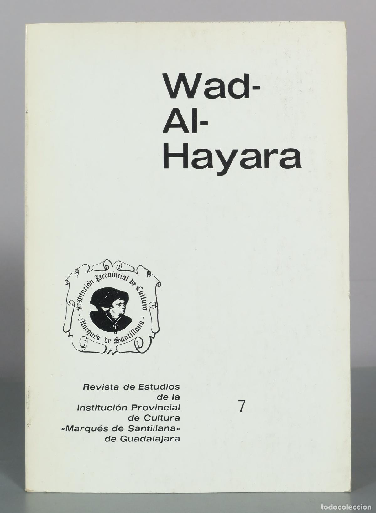 Libros de segunda mano: Wad-Al-Hayara - Instituci&oacute;n Provincial de Cultura Marqu&eacute;s de Santillana de Guadalajara. 7