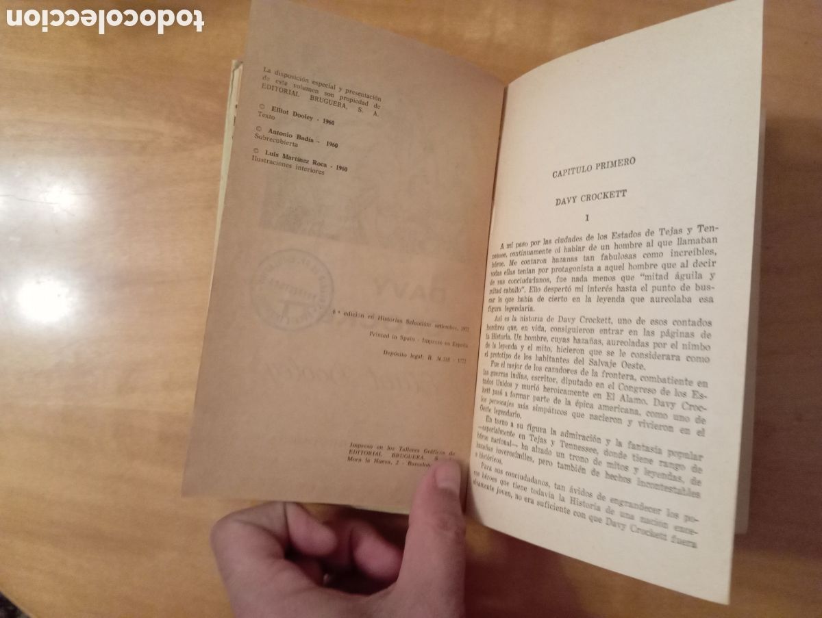 Libros de segunda mano: Davy Crockett &ndash; Elliot Dooley - Foto 4