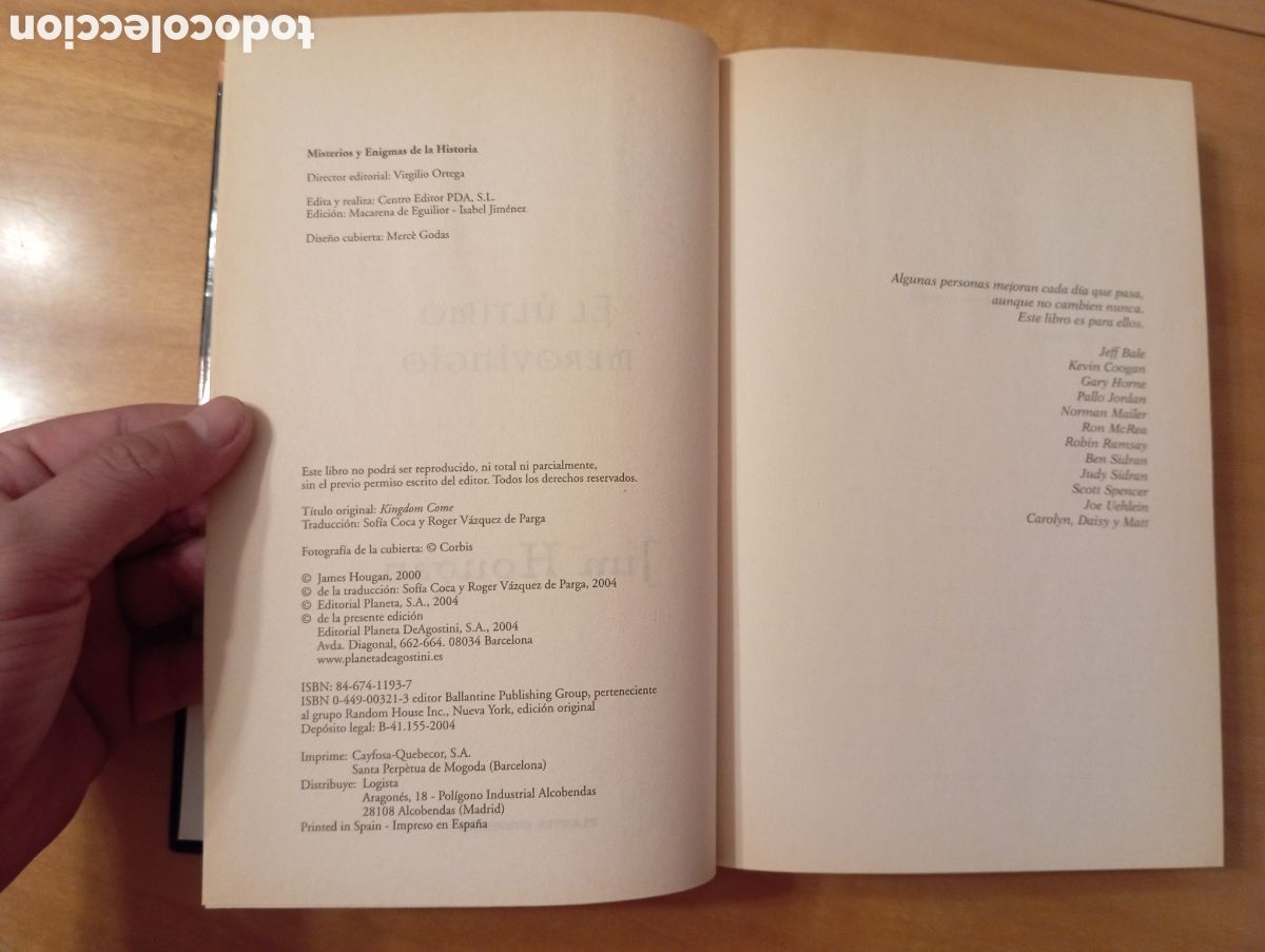 Libros de segunda mano: EL &Uacute;LTIMO MEROVINGIO - Foto 3