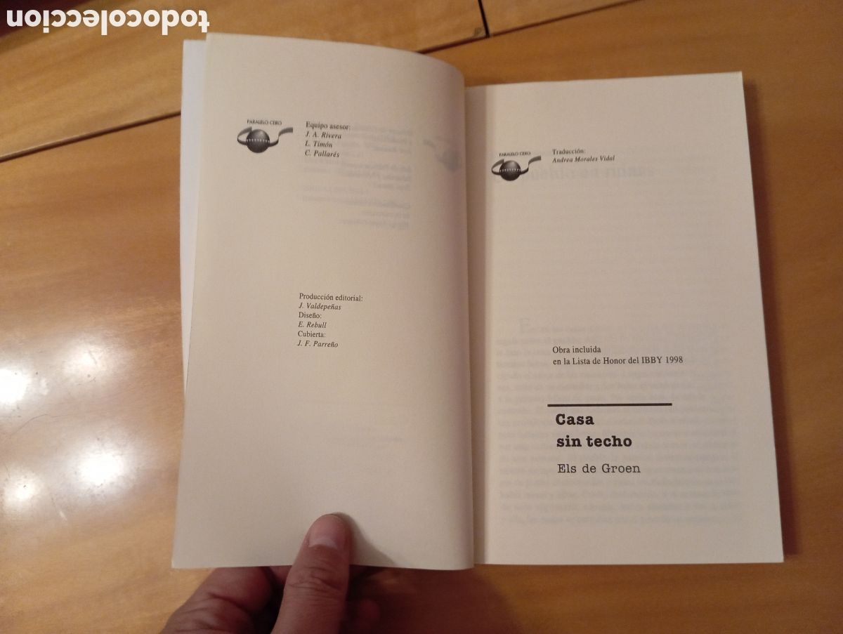 Libros de segunda mano: Libro CASA SIN TECHO - Foto 4