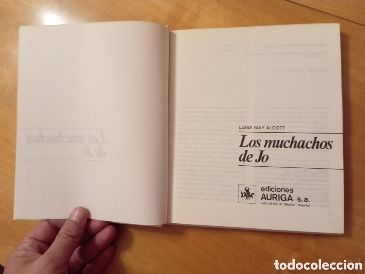 Libros de segunda mano: LOS MUCHACHOS DE JO de LOUISA MAY ALCOTT - Foto 3