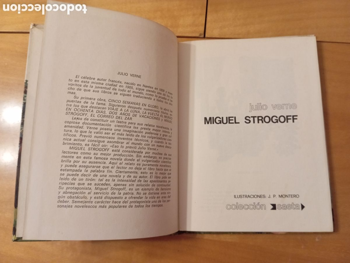 Libros de segunda mano: MIGUEL STROGOFF de JULIO VERNE - Foto 2