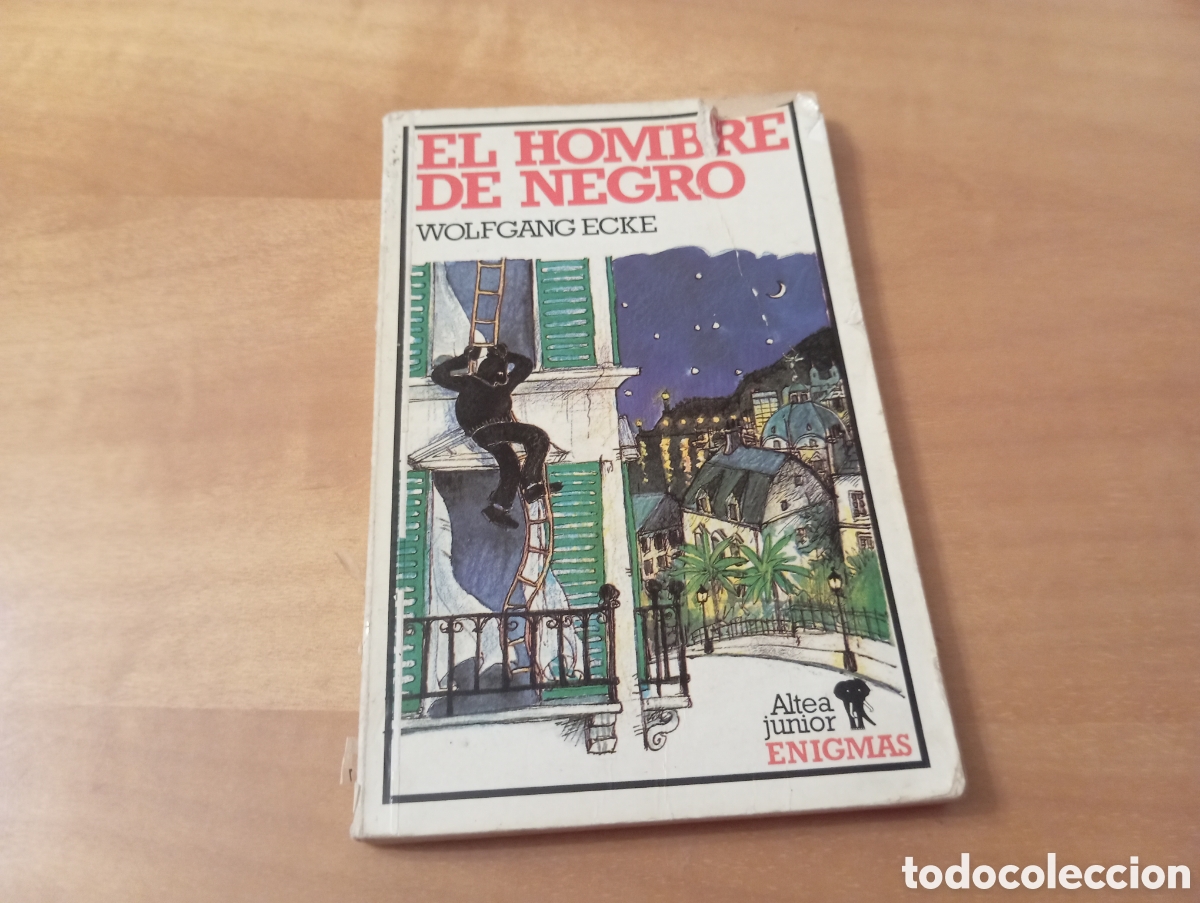 Libros de segunda mano: EL HOMBRE DE NEGRO de WOLFGANG ECKE
