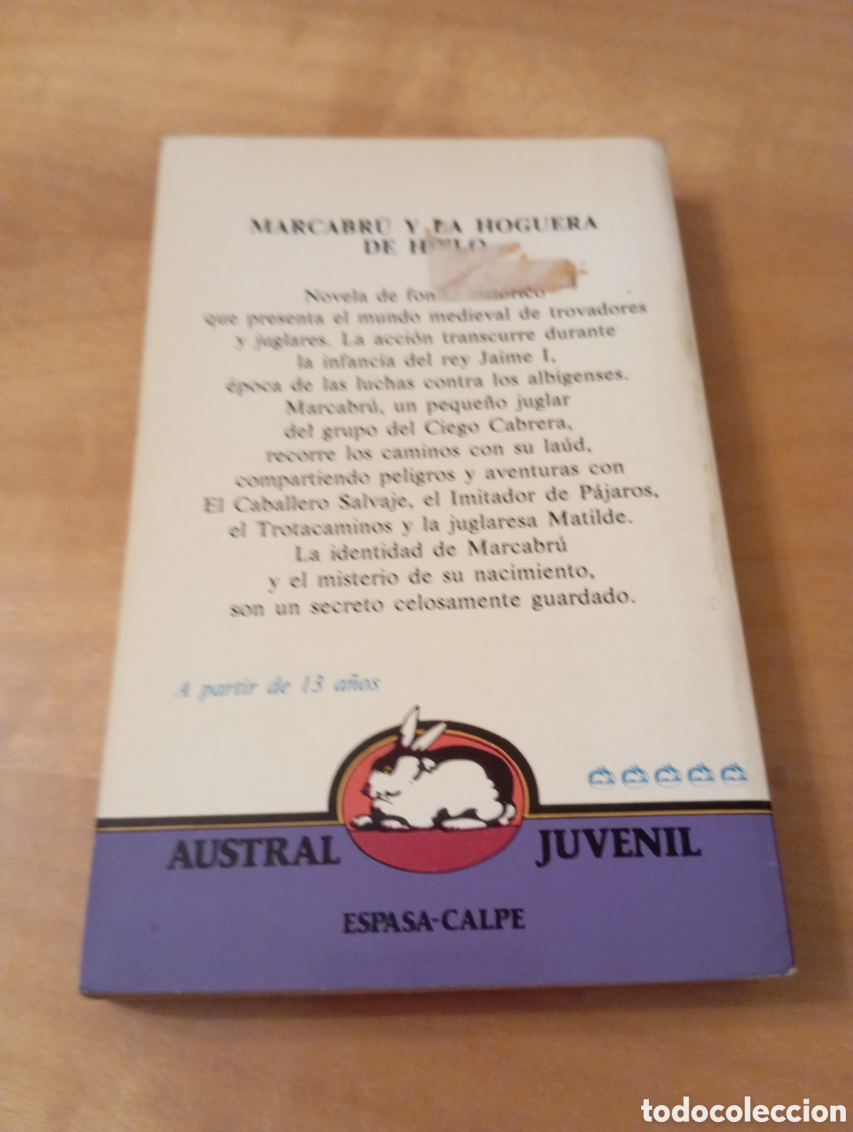 Libros de segunda mano: MARCABR&Uacute; Y LA HOGUERA DE HIELO de EMILIO TEIXIDOR - Foto 2
