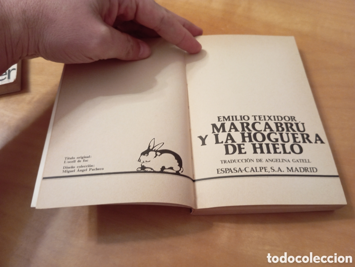 Libros de segunda mano: MARCABR&Uacute; Y LA HOGUERA DE HIELO de EMILIO TEIXIDOR - Foto 3