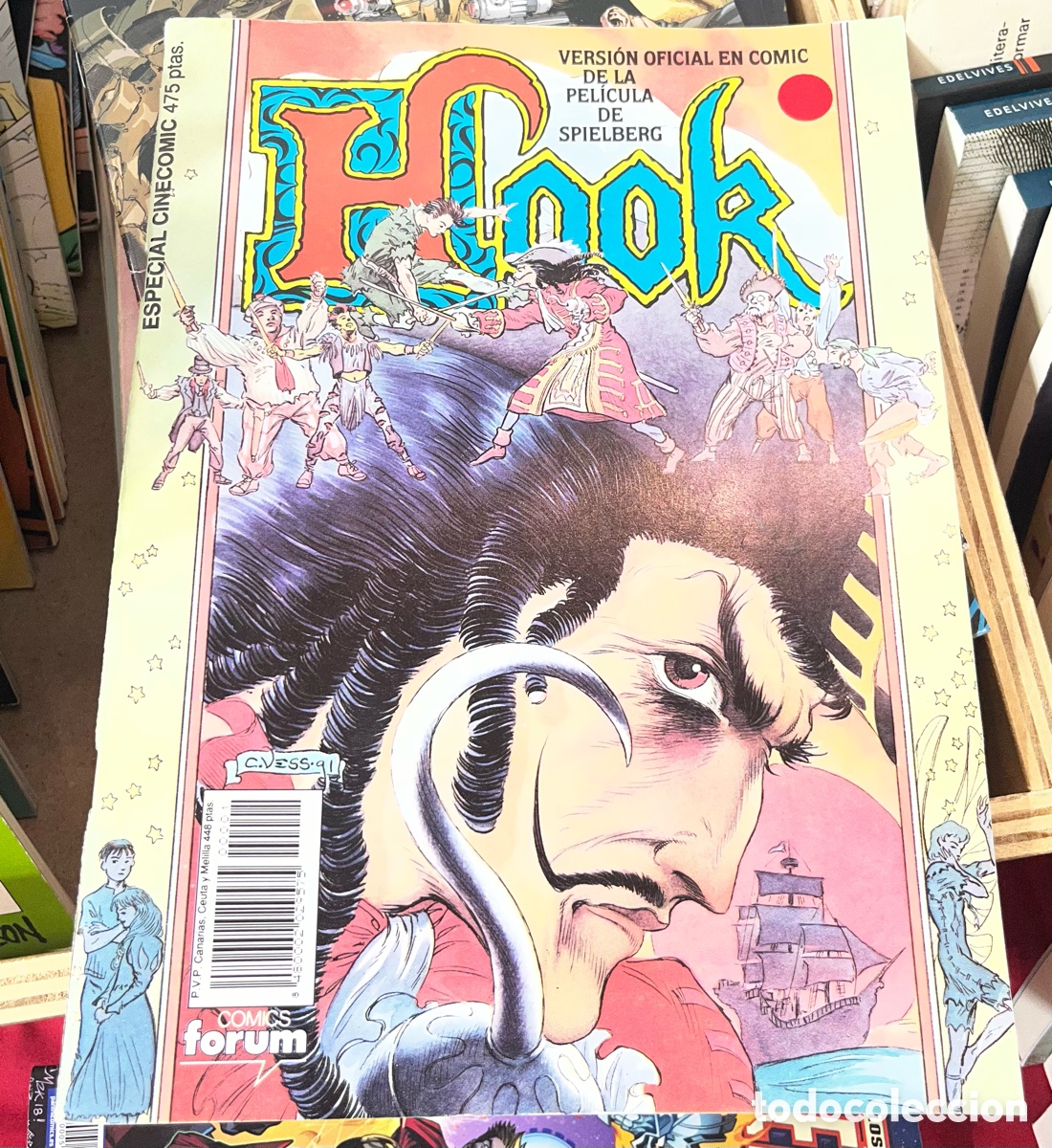 Libros de segunda mano: C&oacute;mic HOOK El Capit&aacute;n Garfio Marvel Forum 1992 Spielberg adaptaci&oacute;n pel&iacute;cula vintage