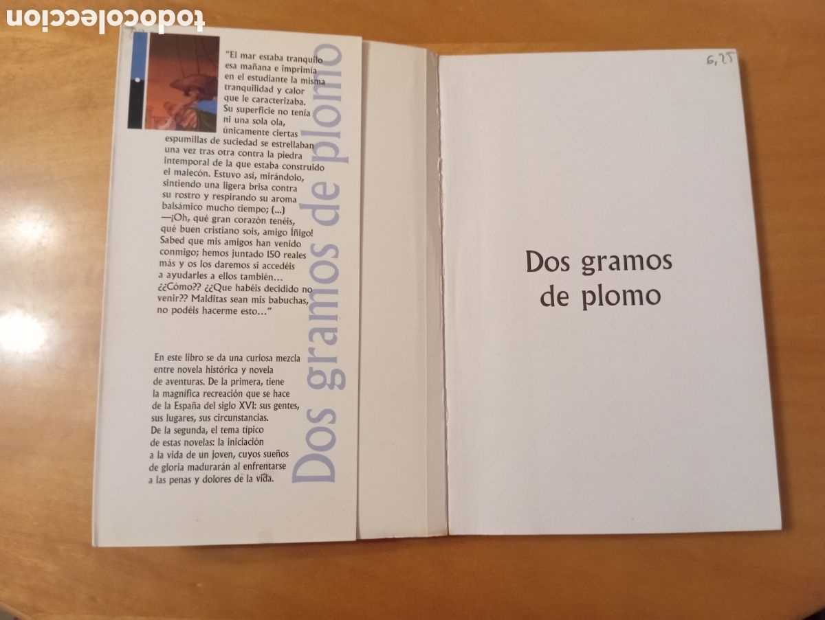 Libros de segunda mano: DOS GRAMOS DE PLOMO &mdash; MAR&Iacute;A BLANCA BALLESTER - Foto 3