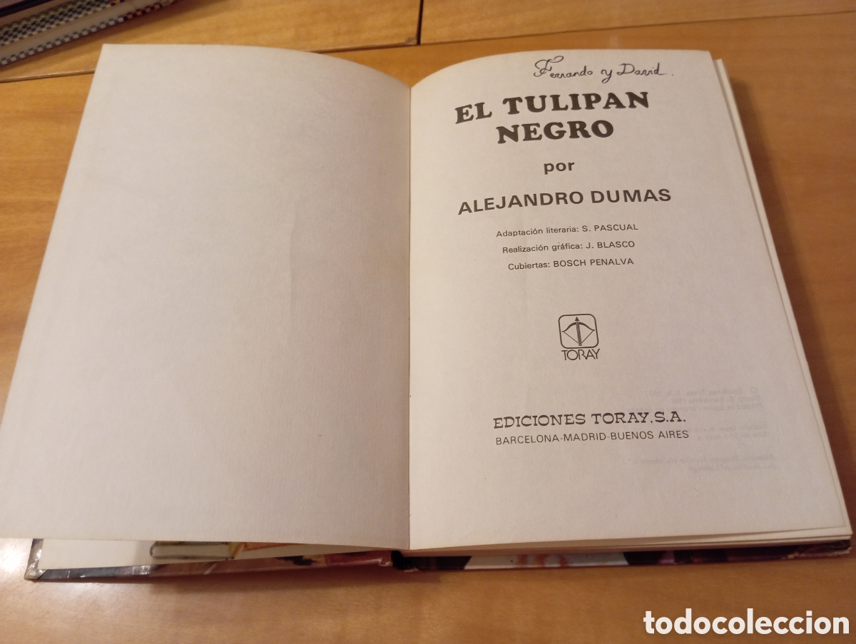 Libros de segunda mano: EL TULIP&Aacute;N NEGRO &mdash; ALEJANDRO DUMAS - Foto 7