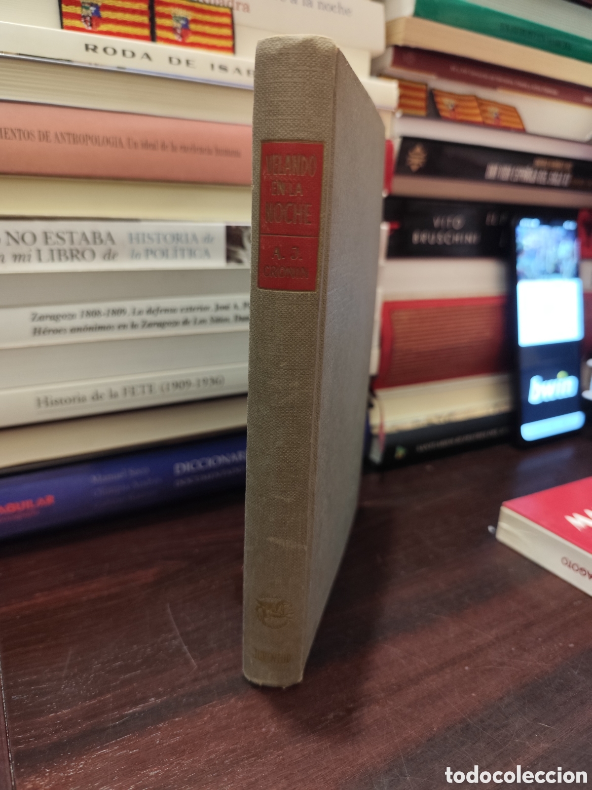 Libros de segunda mano: Velando en la noche - A. J. Cronin - 1&ordf; edici&oacute;n 1958