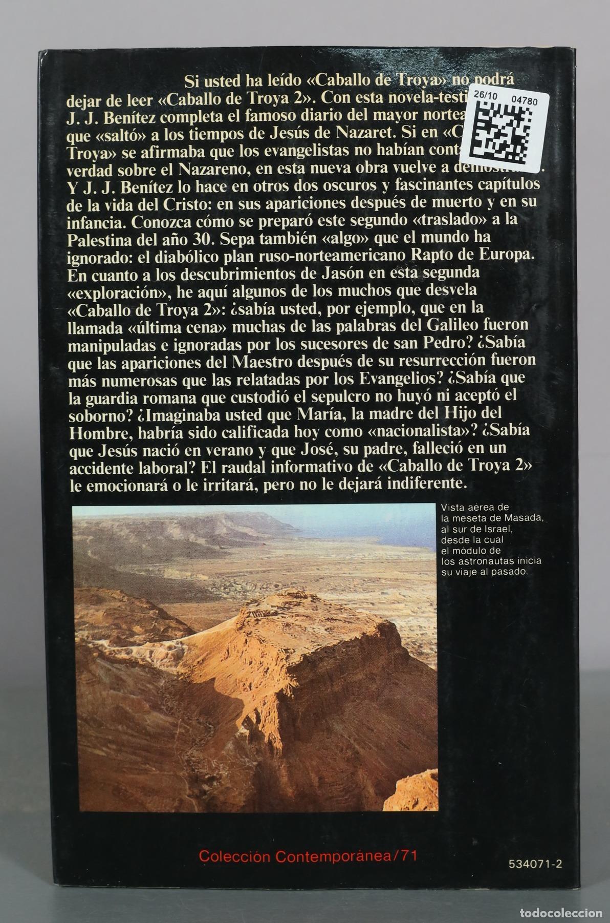 Libros de segunda mano: Caballo de Troya 2 - J.J. Ben&iacute;tez - Planeta - Foto 2