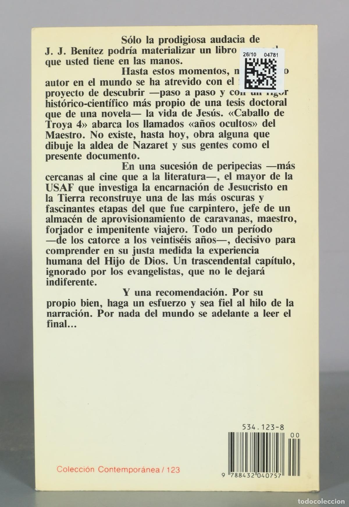 Libros de segunda mano: Caballo de Troya 4 - J. J. Ben&iacute;tez - Editorial Planeta - Foto 2