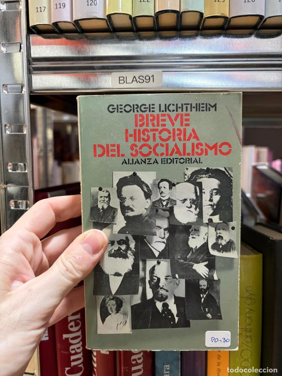 Libros de segunda mano: BLAS91 GECRGE LICHTHEIM BREVE HISTORIA DEL SOCIALISMO ALIANZA EDITCRIAL