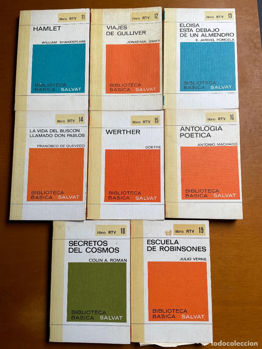 Libros de segunda mano: Bilbioteca B&aacute;sica Salvat A&ntilde;os 60 (88 n&uacute;meros) - Foto 3