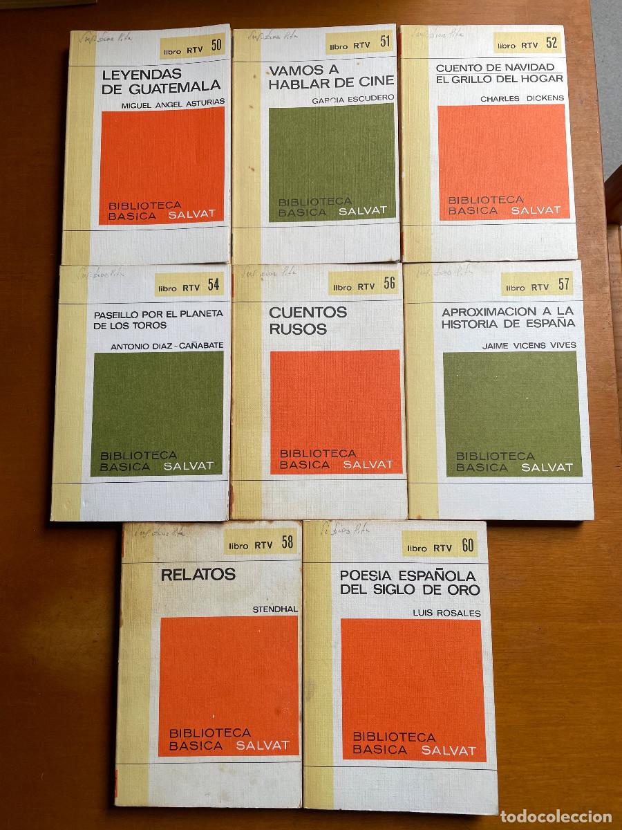 Libros de segunda mano: Bilbioteca B&aacute;sica Salvat A&ntilde;os 60 (88 n&uacute;meros) - Foto 7