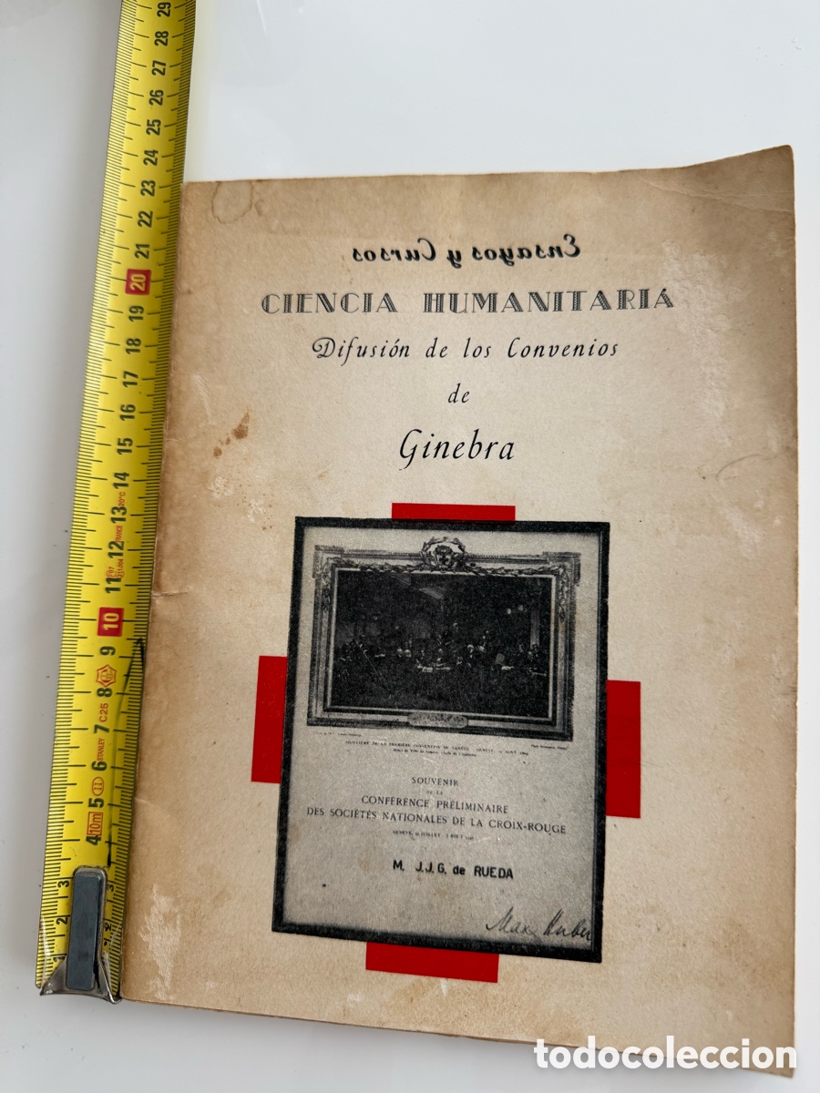 Libros de segunda mano: Libro Difusi&oacute;n de los Convenios de Ginebra - Foto 2