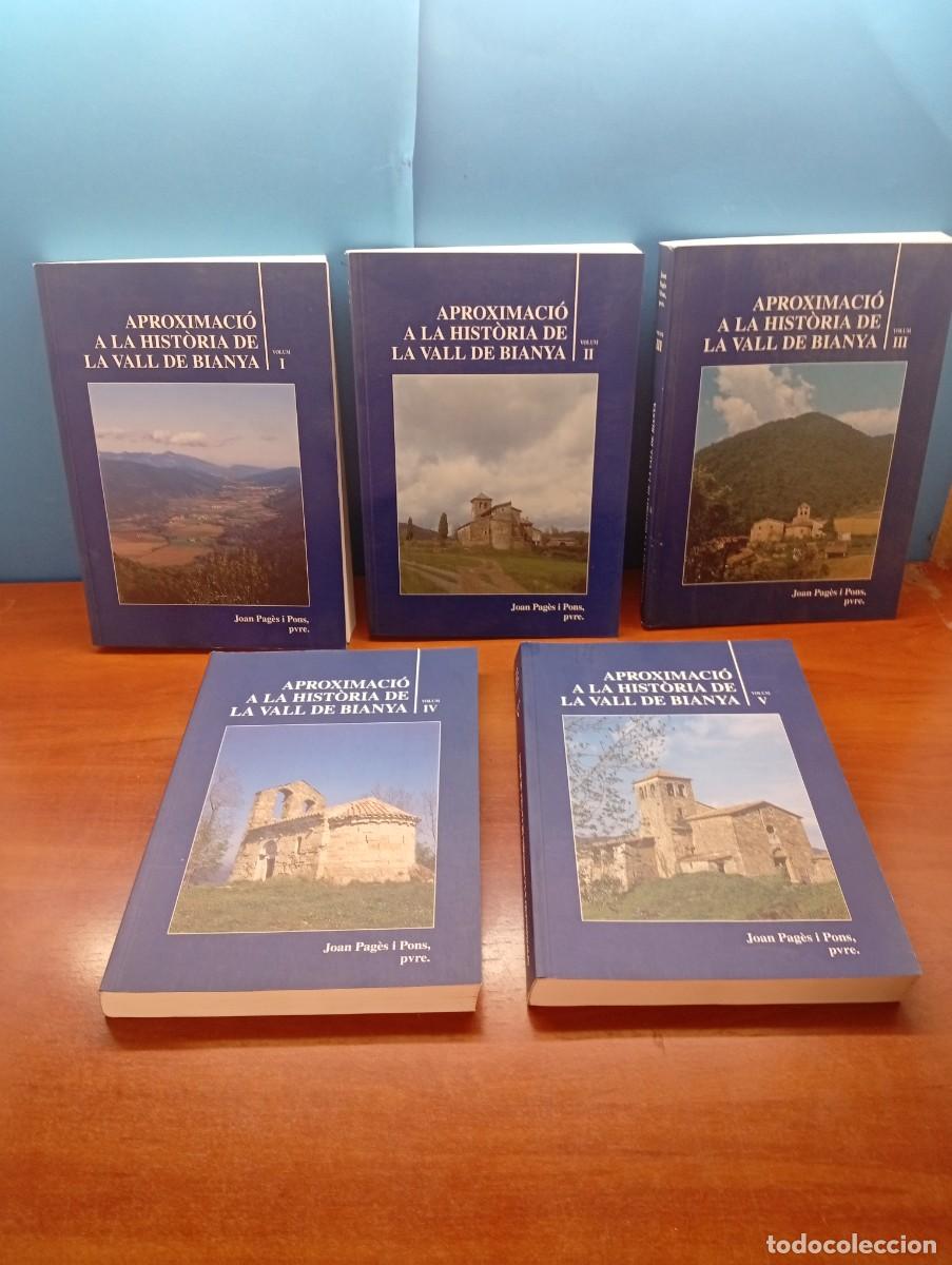 Libros de segunda mano: APROXIMACI&Oacute; A LA HIST&Ograve;RIA DE LA VALL DE BIANYA.-JOAN PAG&Egrave;S I PONS