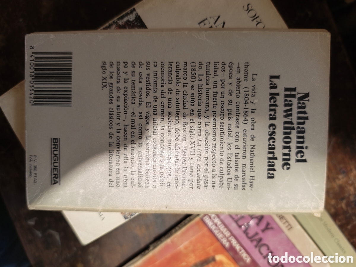 Libros de segunda mano: La letra escarlata &mdash; Nathaniel Hawthorne - Foto 3