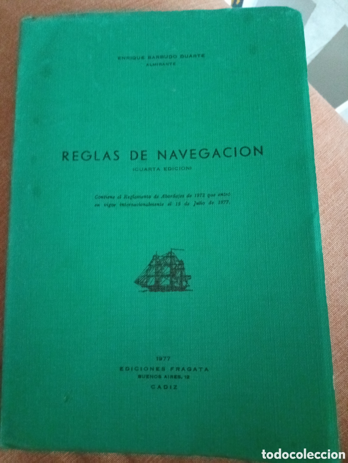 Libros de segunda mano: REGLAS DE NAVEGACI&Oacute;N. ALMIRANTE ENRIQUE BARBUDO DUARTE.