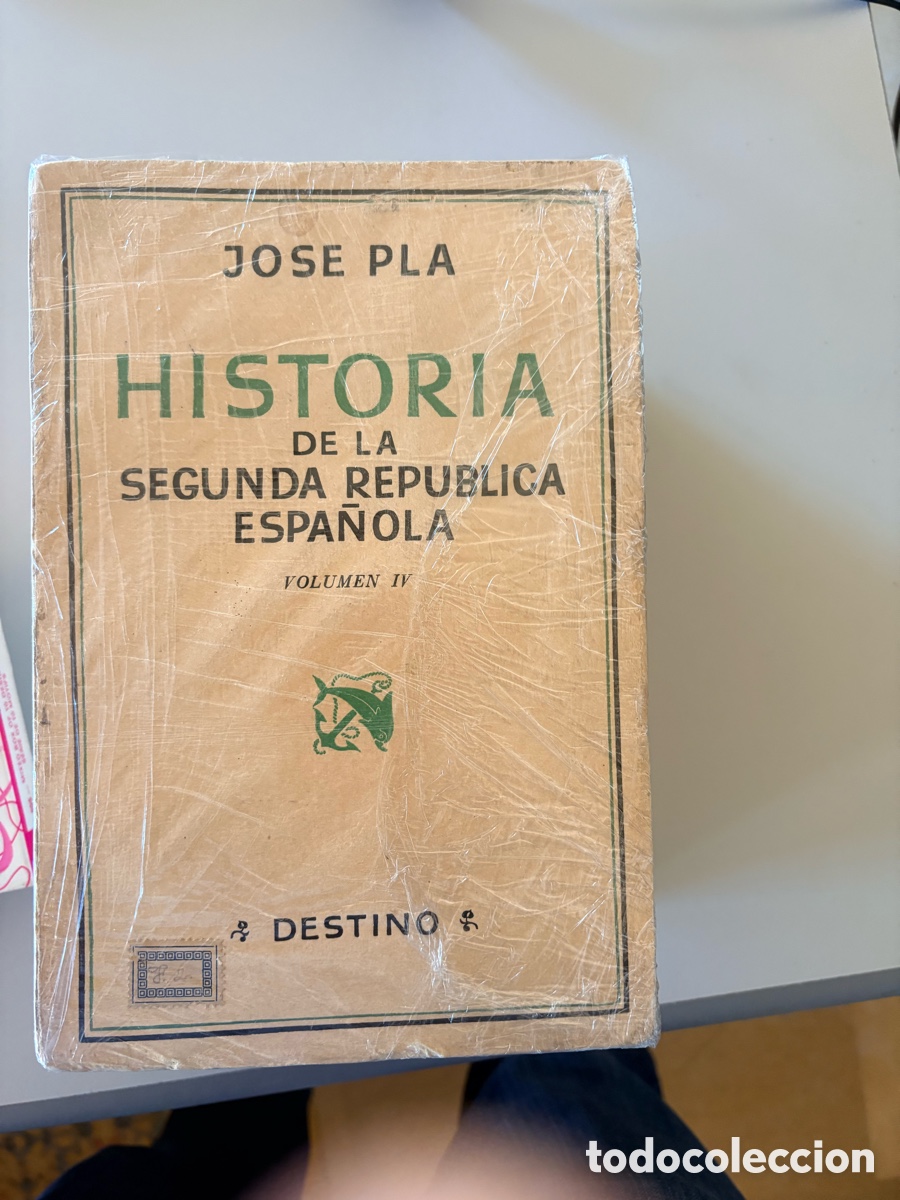 Libros de segunda mano: JOSEP PLA - HISTORIA DE LA SEGUNDA REPUBLICA ESPA&Ntilde;OLA - OBRA COMPLETA 4 VOLUMENES