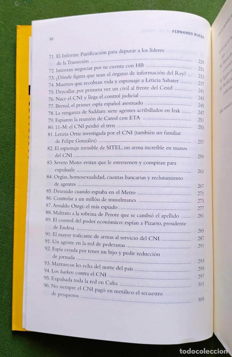 Libros de segunda mano: LAS ALCANTARILLAS DEL PODER - FERNANDO RUEDA - 2011 - Foto 6