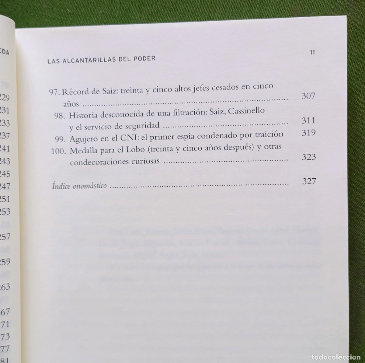 Libros de segunda mano: LAS ALCANTARILLAS DEL PODER - FERNANDO RUEDA - 2011 - Foto 7