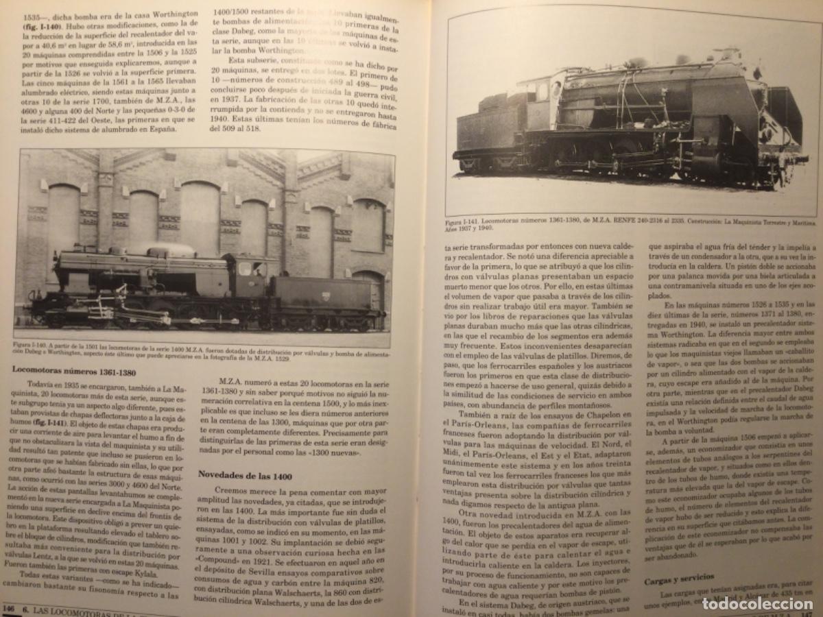 Libros de segunda mano: LOCOMOTORAS DE M.Z.A. - Foto 6
