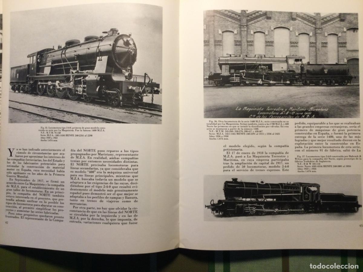 Libros de segunda mano: LA CONSTRUCCI&Oacute;N DE LOCOMOTORAS DE. VAPOR EN ESPA&Ntilde;A - Foto 3